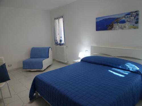 Postel nebo postele na pokoji v ubytování Tramonti e mare 2