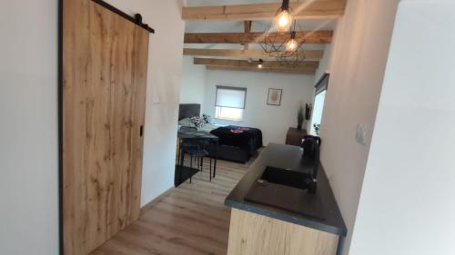 Posezení v ubytování Rooms Silesia