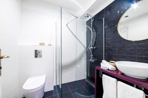 Kúpeľňa v ubytovaní Aparment Lila