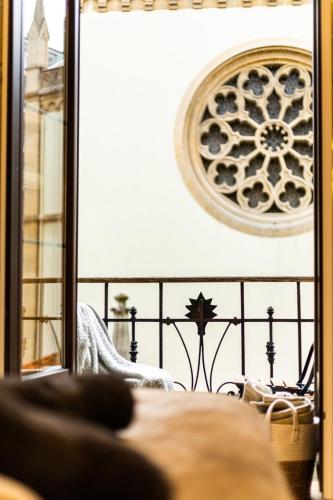 Katil atau katil-katil dalam bilik di Lujo, comodidad y espacio Gijon centro