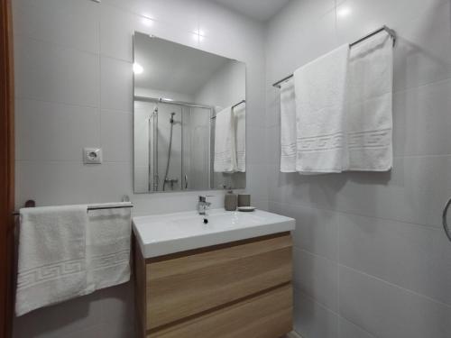 Kúpeľňa v ubytovaní Apartamento Victoria Plaza