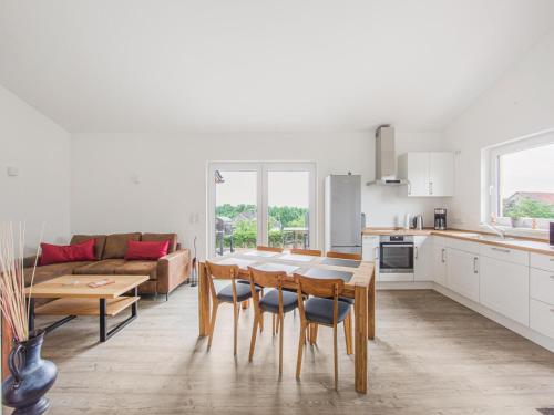 Η κουζίνα ή μικρή κουζίνα στο Ferienhaus Eifelruhe in Filz