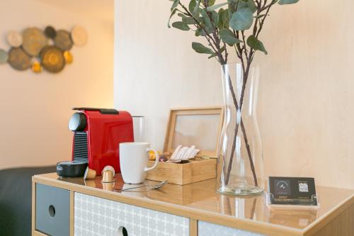 Spirit Apartments - Studio 2 - Küche - Parkplatz