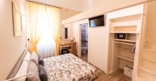 Ένα ή περισσότερα κρεβάτια σε δωμάτιο στο Residenza Di Nucci