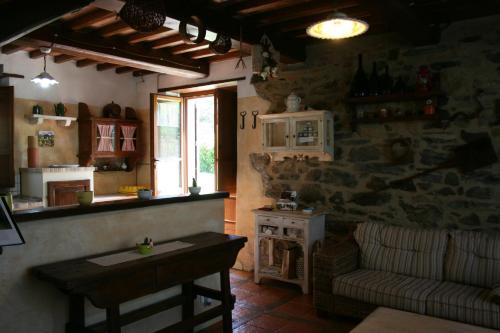 Χώρος καθιστικού στο Casa di Pino