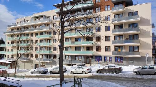 Apartament DOMINO Krynica Zdrój žiemą