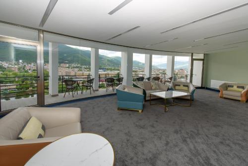 Posezení v ubytování Kirovakan Hotel