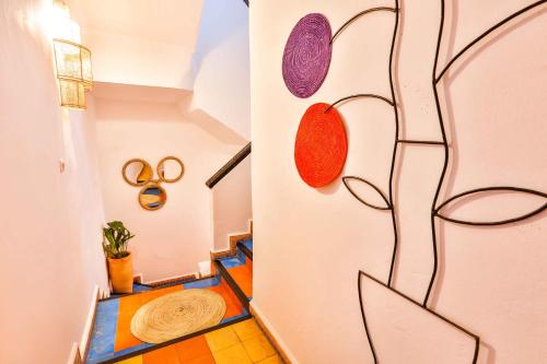 Luxury Riad Mouniaにあるベッド