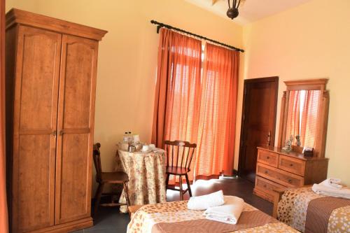Cama o camas de una habitación en Gmiel in-Natura B&B
