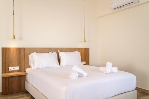 Ένα ή περισσότερα κρεβάτια σε δωμάτιο στο Casa Panorama Adults Only