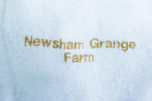 Certifikát, hodnocení, plakát nebo jiný dokument vystavený v ubytování Newsham Grange Farm