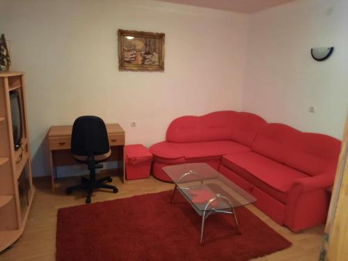 Posezení v ubytování Apartman Kapelica