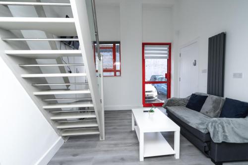 Plan de l'établissement Modern & Stylish Studio in Reading Centre