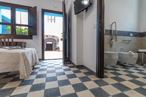 Koupelna v ubytování Ghivine Albergo Diffuso