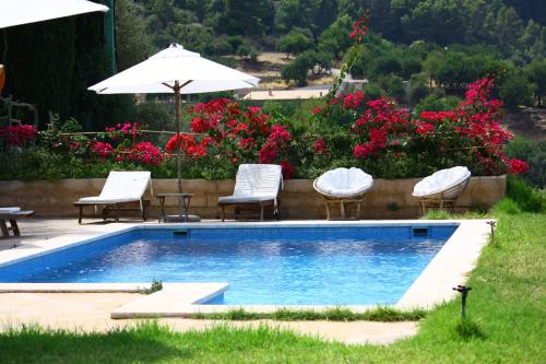 Πισίνα στο ή κοντά στο Sa Plana Petit Hotel