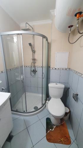 A bathroom at Work or Relax From the Paradise in the Heart of Sveti Vlas