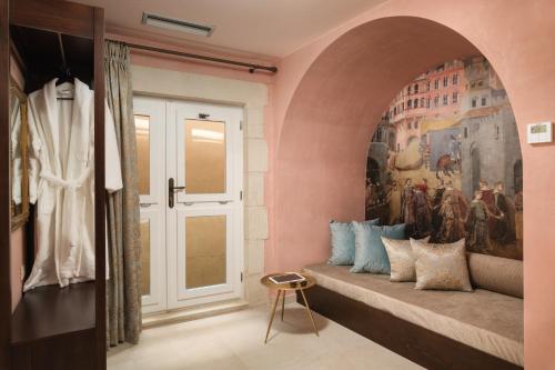 Koupelna v ubytování Nobili Boutique Hotel