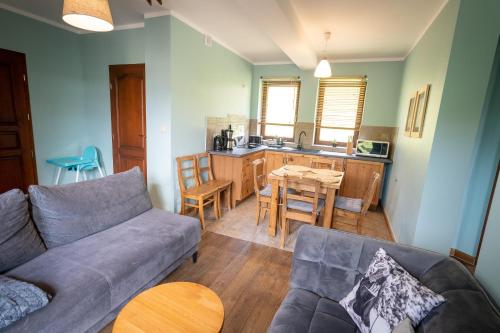 Kuchyňa alebo kuchynka v ubytovaní Apartamenty Góralmobile Zakopane