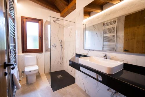 Koupelna v ubytování Casa Ronda