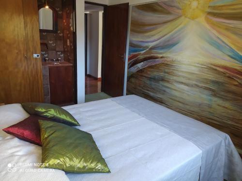 Cama o camas de una habitación en Casa Campo B&B