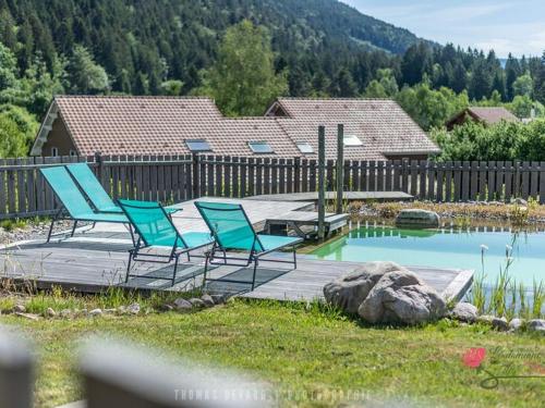 Chalet cosy avec sauna, piscine bio, proche lac et ski à Gérardmer - FR-1-589-408