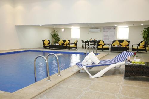 The swimming pool at or close to Warwick Al Jubail Hotel