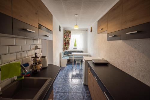 Dapur atau dapur kecil di AGROTURYSTYKA ZIELNA 16.