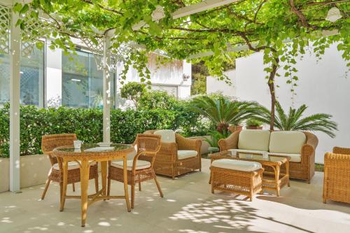 Χώρος καθιστικού στο Relais Valle Dell'Idro
