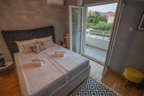 Ένα ή περισσότερα κρεβάτια σε δωμάτιο στο Villa MontAnja