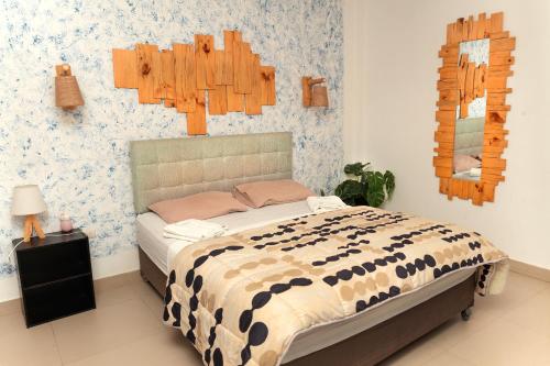 Hotel Luna Nueva tesisinde bir odada yatak veya yataklar