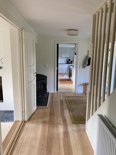 Kuchyň nebo kuchyňský kout v ubytování Holiday home Tussered Hacksvik