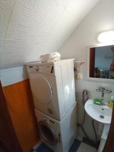 Kuchyň nebo kuchyňský kout v ubytování Zica's apartment