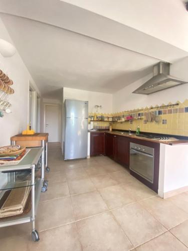 Η κουζίνα ή μικρή κουζίνα στο Villa oleandri