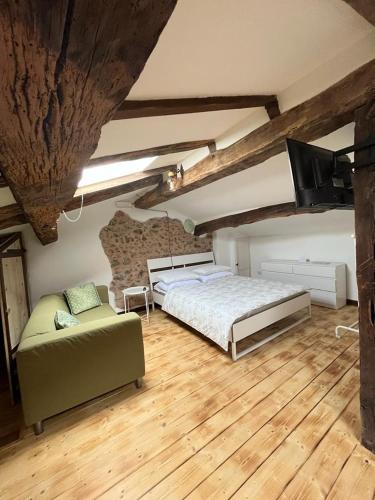 Postel nebo postele na pokoji v ubytování DOMUS VELA