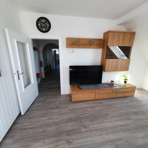 Η κουζίνα ή μικρή κουζίνα στο Ferienwohnung Fernblick