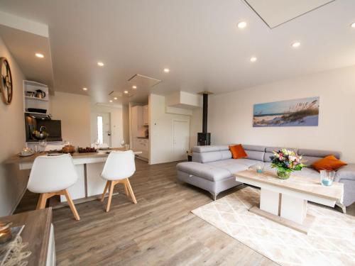 Kuchyň nebo kuchyňský kout v ubytování Ferienhaus in Damp am Ostseestrand