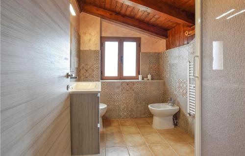 Koupelna v ubytování Miralento Country House