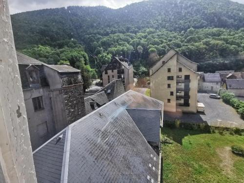 Studio coeur de ville calme, vue sur les montagnes 항공뷰