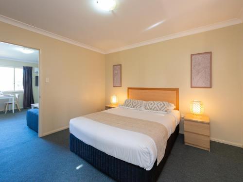 Postel nebo postele na pokoji v ubytování Villa Nova Motel