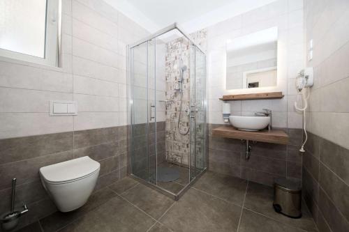 Ванна кімната в Villa Pellio