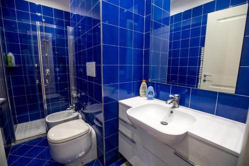 A bathroom at Terrazza La Delizia