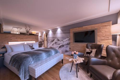 Posezení v ubytování La Val Hotel & Spa