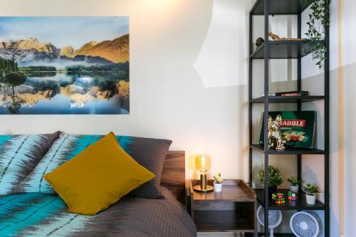 Zona de estar de Spirit Apartments - Studio 1 und 2 - Küche - Parkplatz