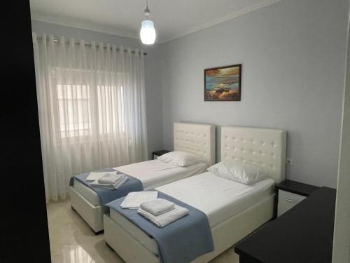 A bed or beds in a room at Apartment Vlorida