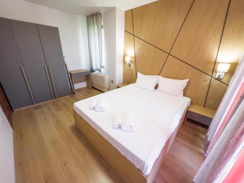 Postel nebo postele na pokoji v ubytování Sozopol Apartment with Sea View