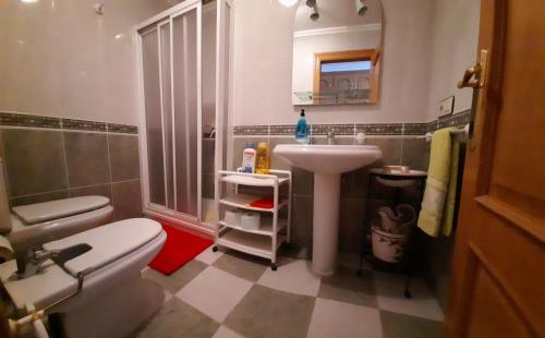 Koupelna v ubytování La Morada del Tejar