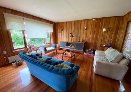 Zona d'estar a Patagonia Route B&B
