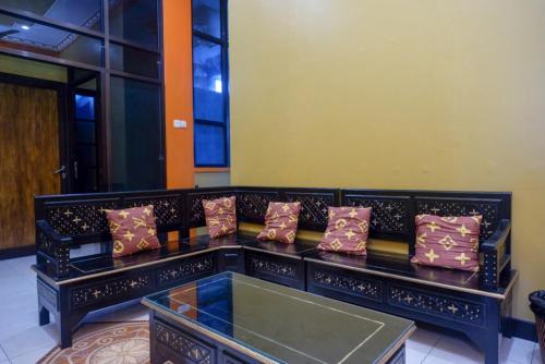 Zona de estar de RedDoorz Syariah near Exit Toll Ngemplak Solo