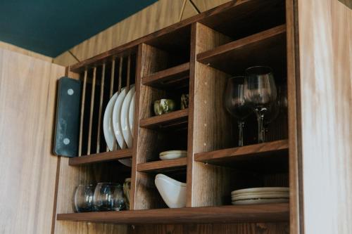 Dapur atau dapur kecil di The Garden Rooms