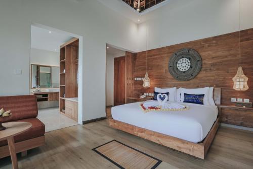 Un ou plusieurs lits dans un hébergement de l'établissement The Sebali Resort